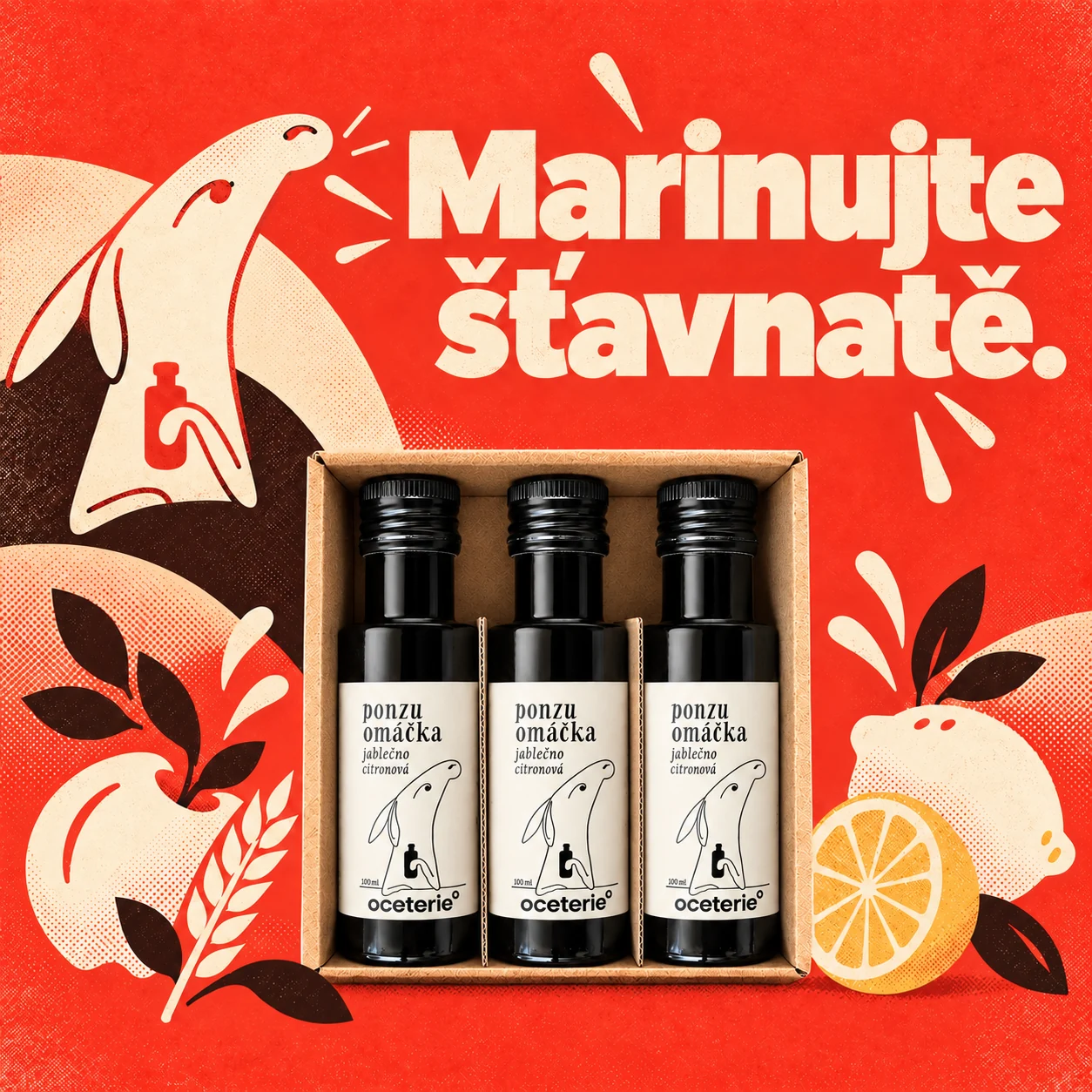 Ponzu Shoyu · 3 × 100 ml v dárkové krabičce