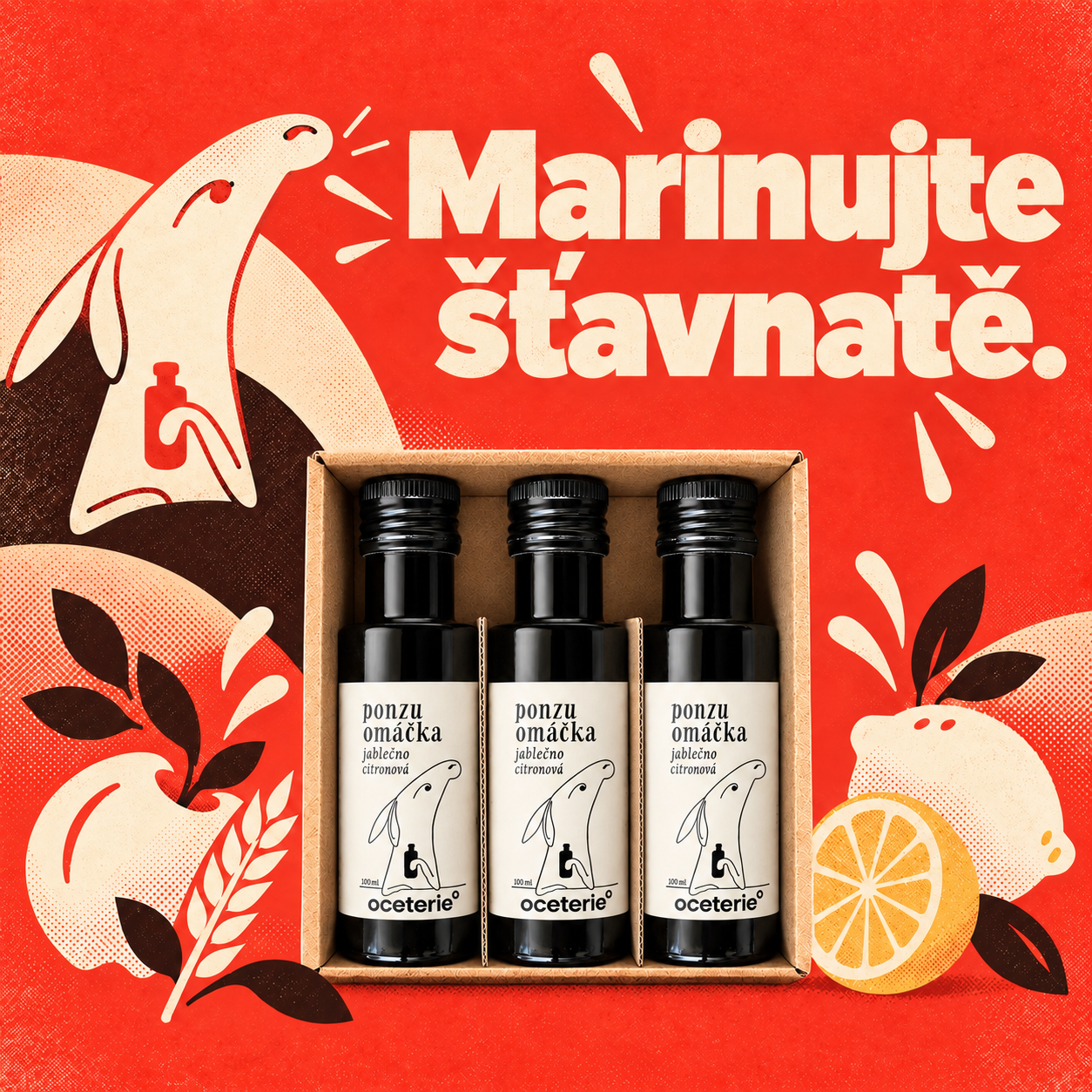 Ponzu Shoyu · 3 × 100 ml v dárkové krabičce
